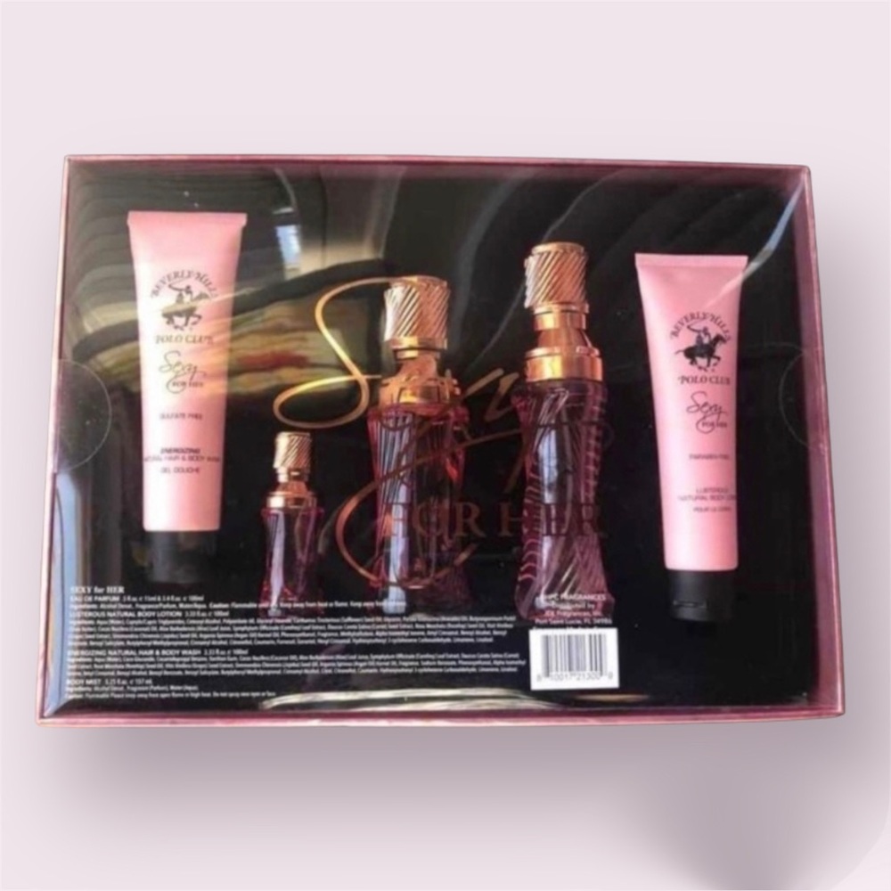 Authentic Beverly Hills Polo Club Sexy for Her Self Care Set